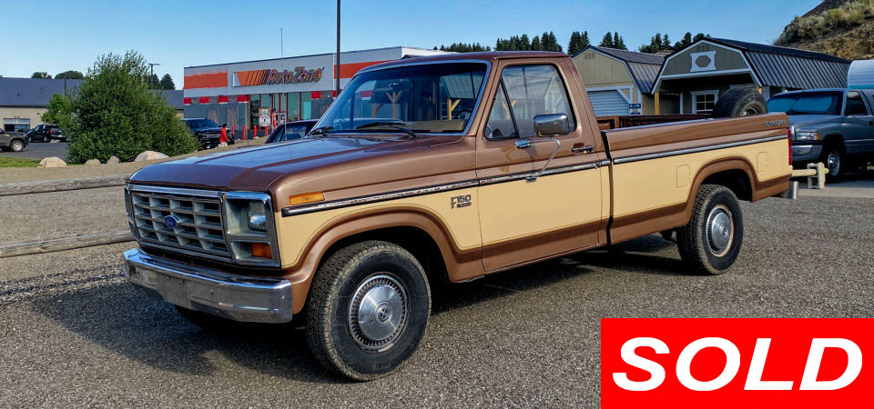 1985 Ford f150 Pickup Sold Stickshift Motors Cody, WY