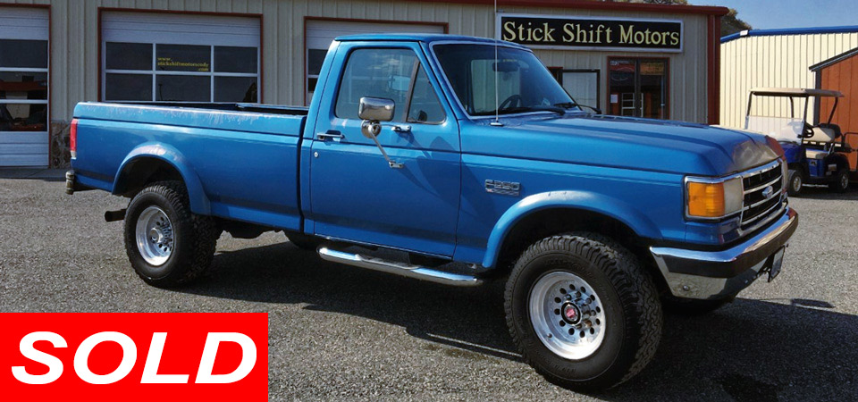 1989 Ford F250 Pickup Truck Sold Stickshift Motors Cody, WY