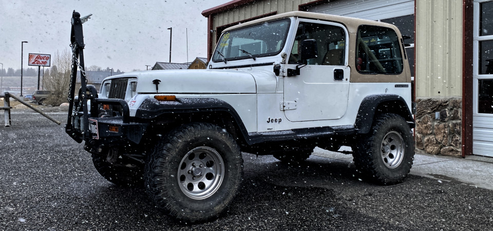 1989 Jeep Wrangler For Sale at Stickshift Motors Cody, WY
