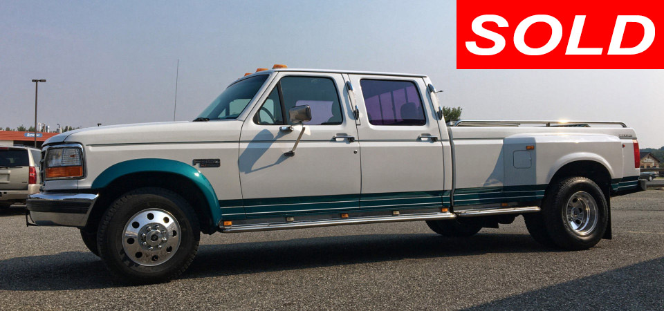1994 Ford F350 Dually Pickup Sold Stickshift Motors Cody, WY