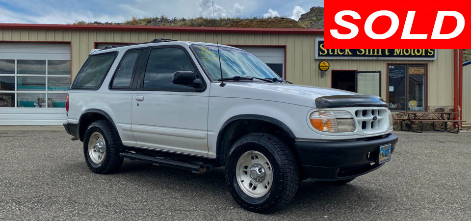 1996 Ford Explorer 4x4 Sold Stickshift Motors Cody, WY