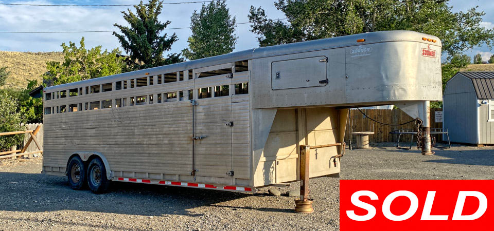 1997 Sooner Gooseneck Trailer Sold Stickshift Motors Cody, WY