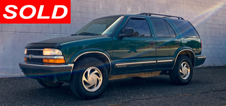 1998 Chevrolet Blazer 4x4 Sold Stickshift Motors Cody, WY