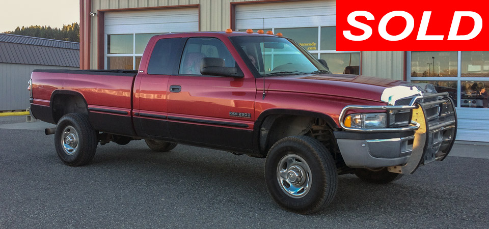 1998 Dodge Ram Pickup Sold Stickshift Motors Cody, Wyoming