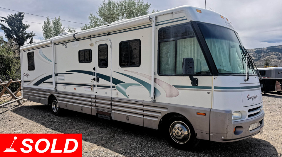 1999 Winnebago Itasca Sunflyer SOLD! at Stickshift Motors Cody, WY