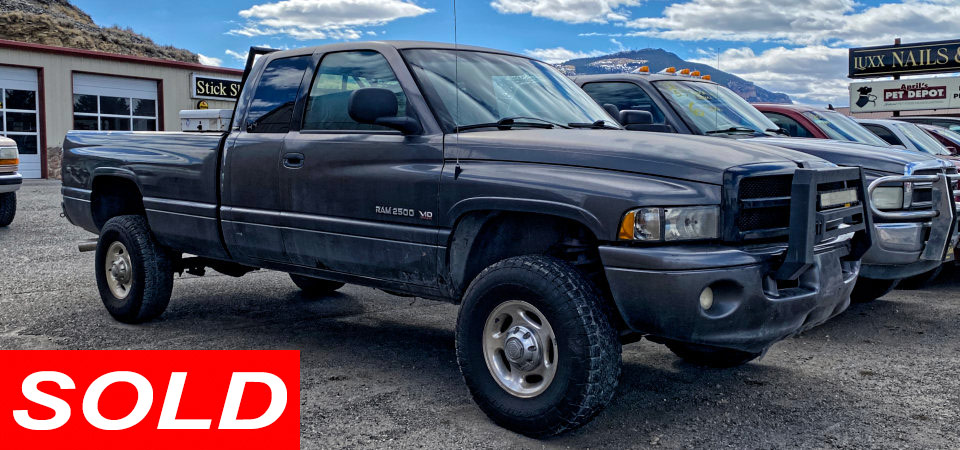 2002 Dodge RAM 2500 Pickup Truck For Sale Stickshift Motors Cody, WY