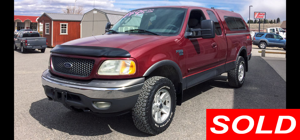 2003 Ford F150 4X4 Pickup For Sale Stickshift Motors Cody, WY