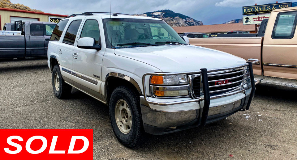 2003 GMC Yukon 4x4 Sold Stickshift Motors Cody, WY