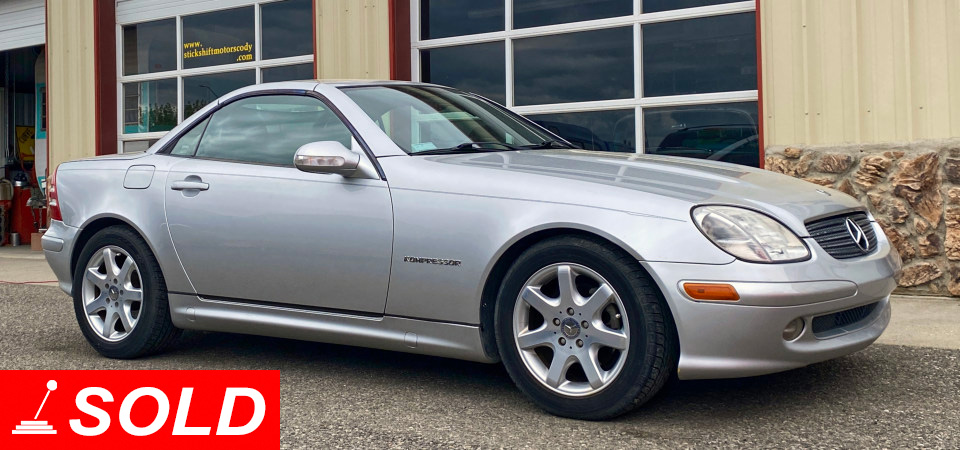 2003 Mercedes Benx SLK230 Sold Stickshift Motors Cody, WY