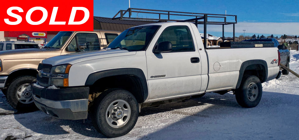 2004 Chevrolet 2500HD Long Box Sold Stickshift Motors Cody, WY