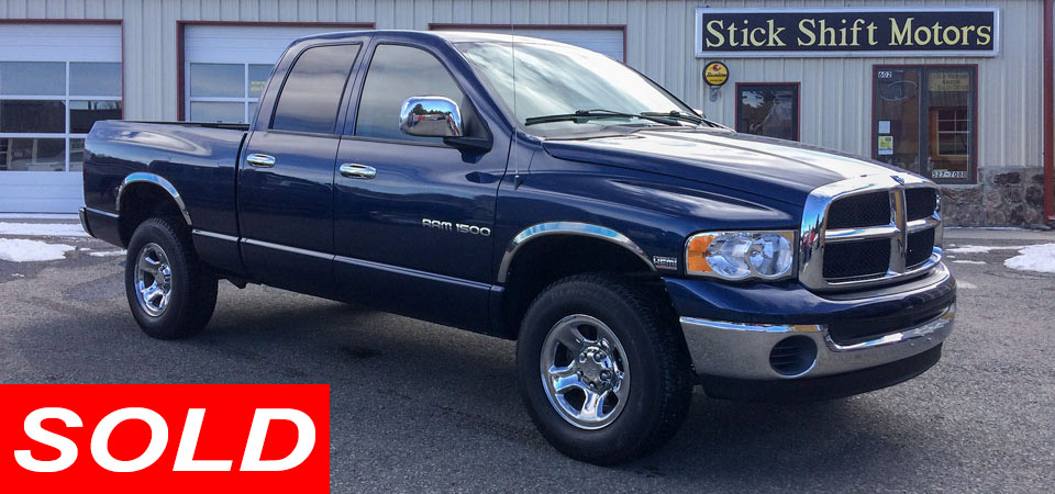 2014 Dodge Ram 1500 4x4 Pickup Sold Stickshift Motors Cody, WY