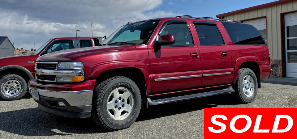 2005 Chevrolet Suburban LT Sold! Stickshift Motors Cody, WY