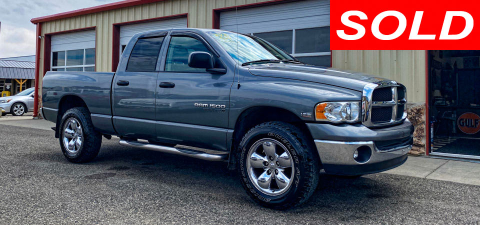 2005 Dodge Ram 1500 Quad Cab Sold Stickshift Motors Cody, WY