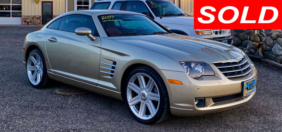 2007 Chrysler Crossfire Sold Stickshift Motors Cody, WY