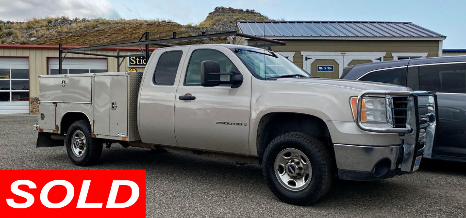 2007 GMC Sierra 2500HD Pickup Sold Stickshift Motors Cody, WY