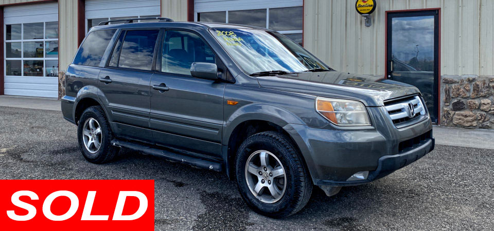 2008 Honda Pilot EX Sold Stickshift Motors Cody, WY