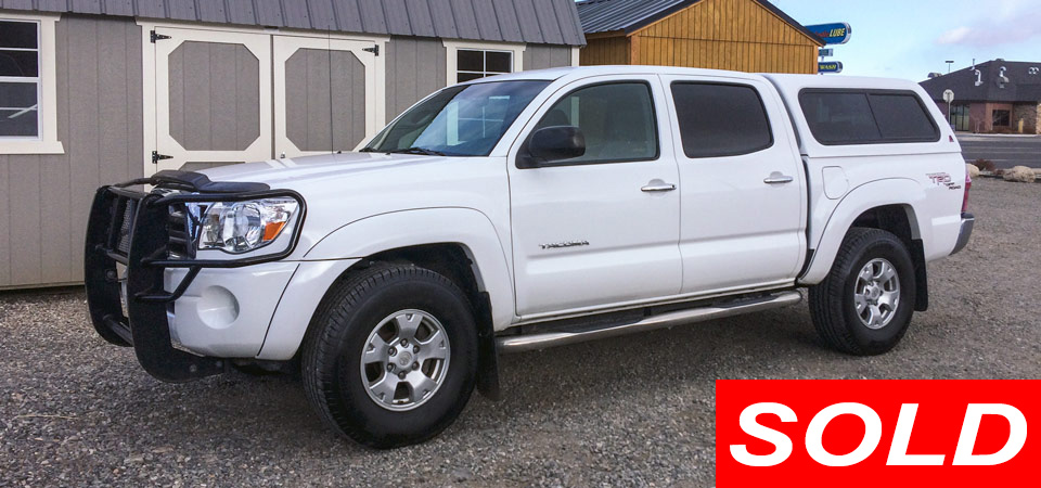 2008 Toyota Tacoma Pick Up 4X4 For Sale Stickshift Motors Cody, WY