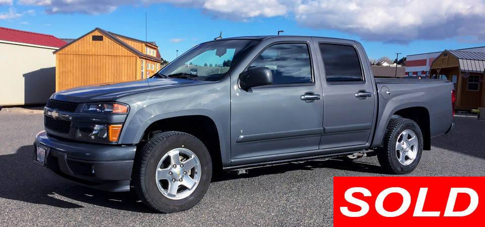 Sold 2009 Chevrolet Colorado Pick-Up Stickshift Motors Cody, WY