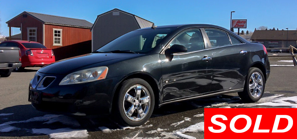 2009 Pontia G6 Sedan For Sale Stickshift Motors Cody, WY