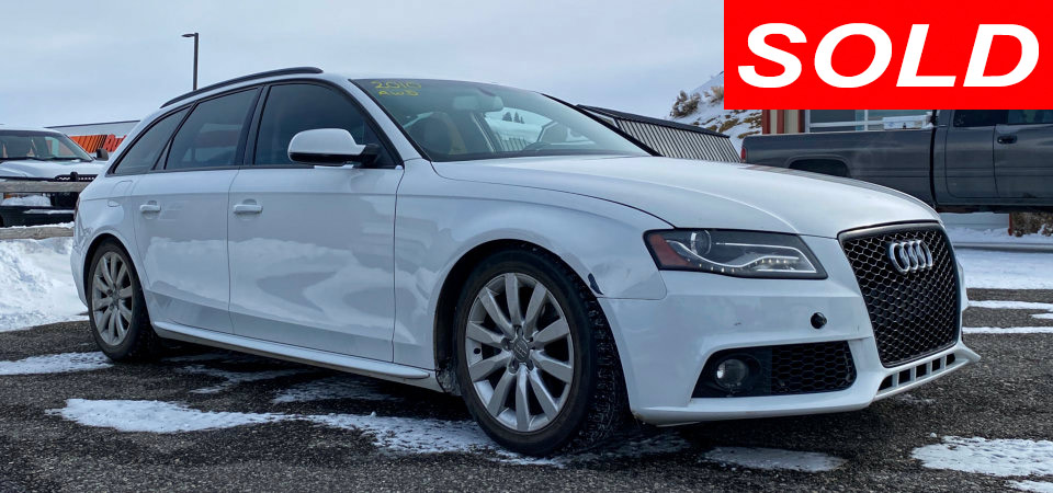 2010 Audi A4 Premium Wagon Sold Stickshift Motors Cody, WY