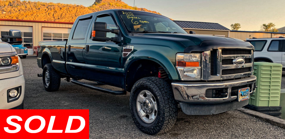 2010 Ford F250 Pickup Sold Stickshift Motors Cody, WY