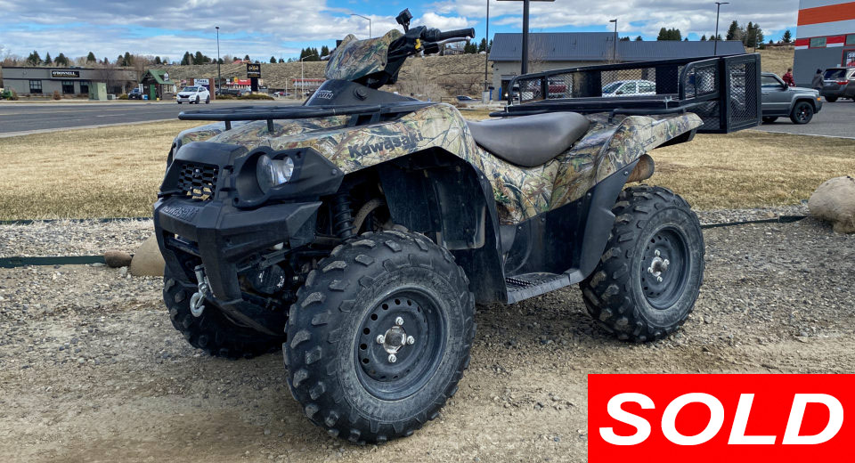 2010 Kawasaki Brute Force 750i  For Sale Stickshift Motors Cody, WY