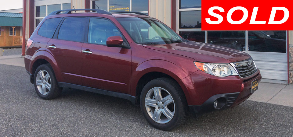 2010 Subaru Forester Sold Stickshift Motors Cody, WY