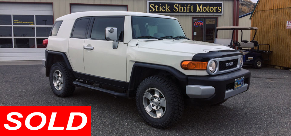 2010 Toyota Fj Cruiser 4x4 For Sale Stickshift Motors Cody, WY