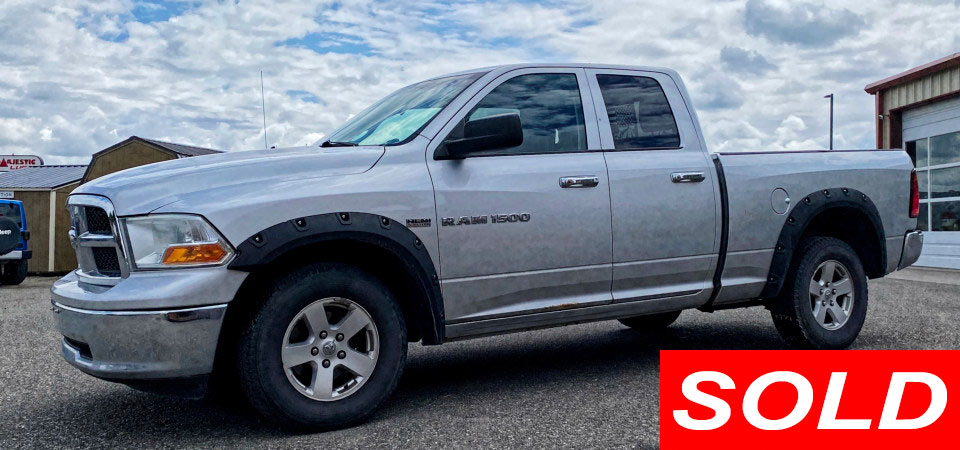 2011 RAM 1500 Sold Stickshift Motors Cody, WY