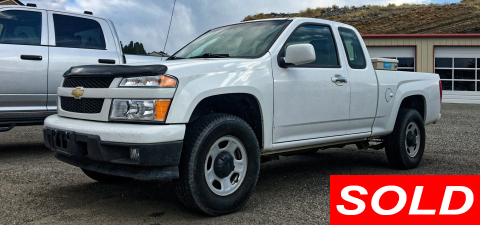 2012 Chevrolet Colorado Pickup SOLD Stickshift Motors Cody, WY
