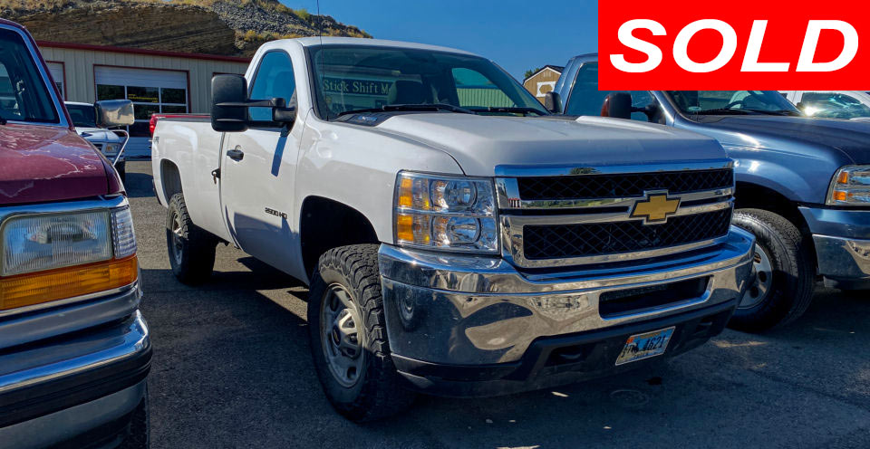 2012 Chevrolet Silverado K2500HD Pickup Sold Stickshift Motors Cody, WY