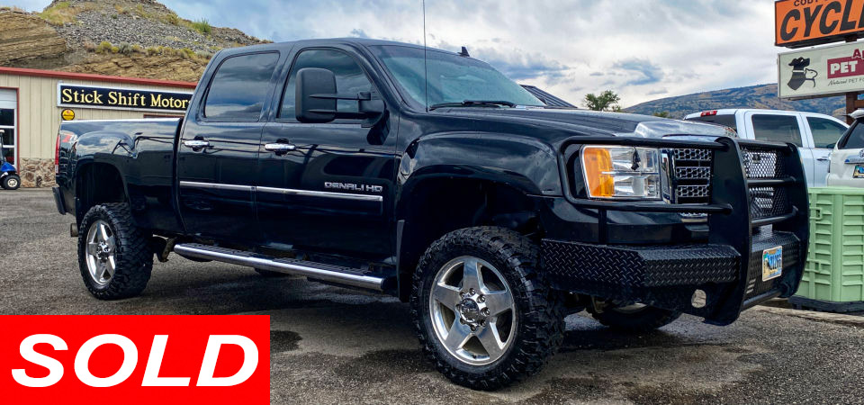2013 GMC K2500 HD Pickup Sold Stickshift Motors Cody, WY