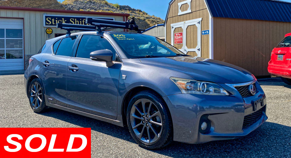 2013 Lexus CT200h Hybrid Sold Stickshift Motors Cody, WY