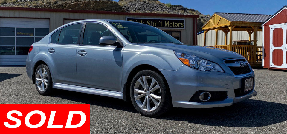 2013 Subaru Legacy SOLD Stickshift Motors Cody, WY