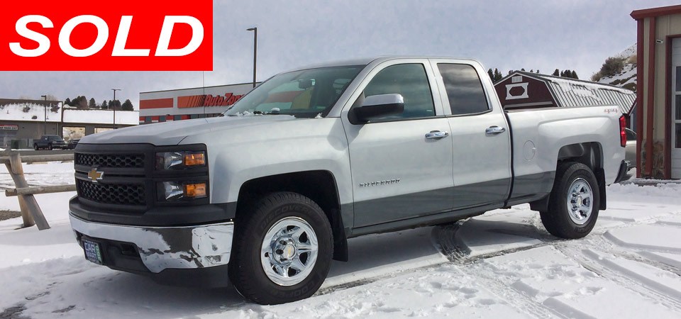 2014 Chevrolet Silverado K1500 4x4 Pickup Sold Stickshift Motors Cody, WY