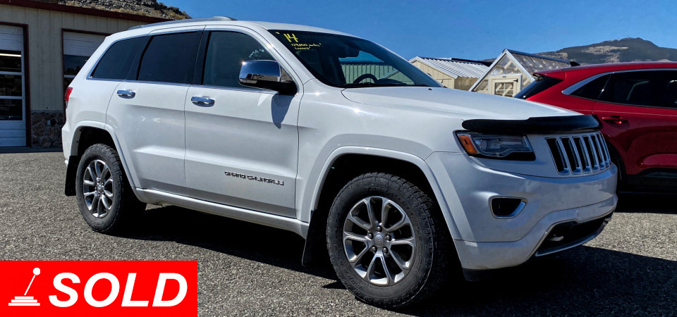 2014 Jeep-Grand Cherokee Sold at Stickshift Motors Cody, WY