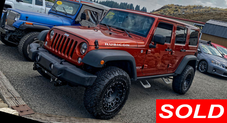 2014 Jeep Rubicon Unlimited Sold Stickshift Motors Cody, WY