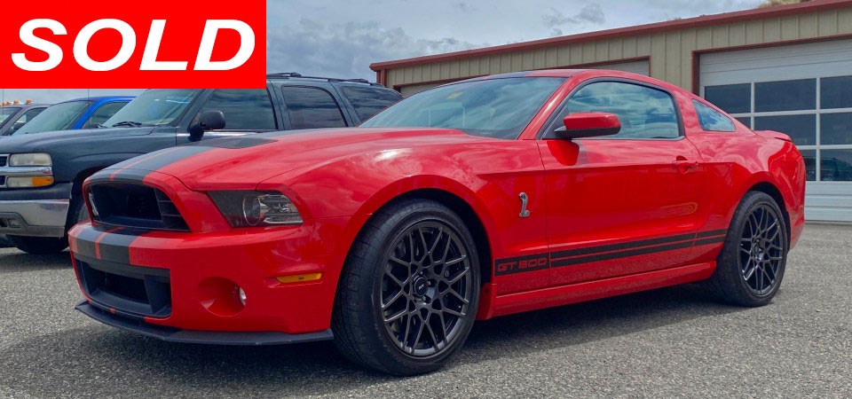 2014 Shelby GT500 Mustang Sold Stickshift Motors Cody, WY