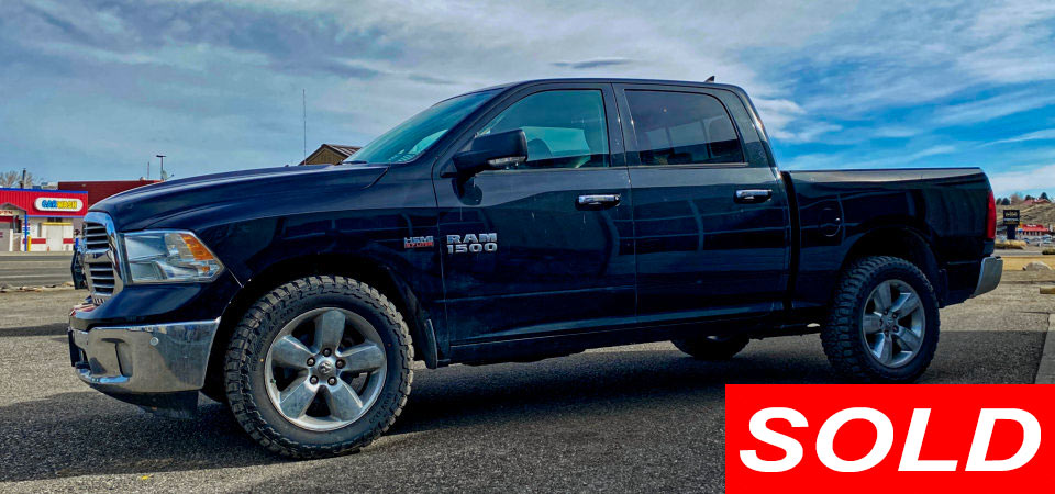2015 RAM 1500 Crew Cab Pickup Truck SOLD! Stickshift Motors Cody, WY