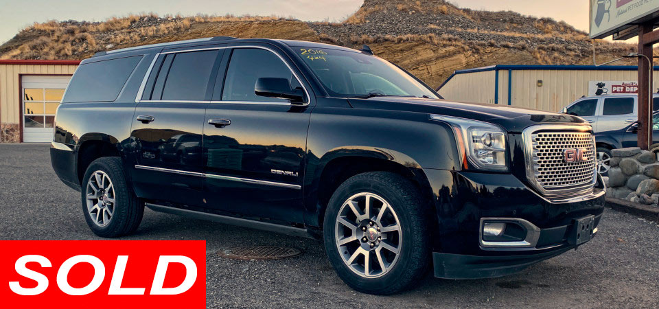 2016 Yukon XL Denali Sold Stickshift Motors Cody, WY