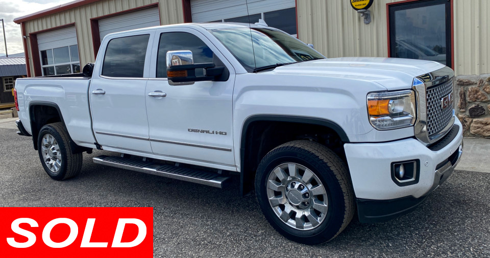 2017 GMC Sierra 2500HD Sold Stickshift Motors Cody, WY