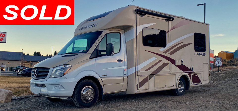 2017 Mercedes Compass (Thor) Motorhome Sold Stickshift Motors Cody, WY