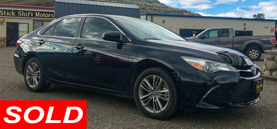 2017 Toyota Camry Sold Stickshift Motors Cody, WY