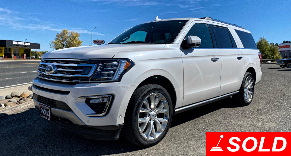 2018 Ford Expedition MAX SOLD!at Stickshift Motors Cody, WY