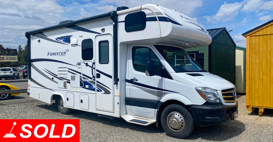 2019 Mercedes Benz Class C Motorhome Sold at Stickshift Motors Cody, WY