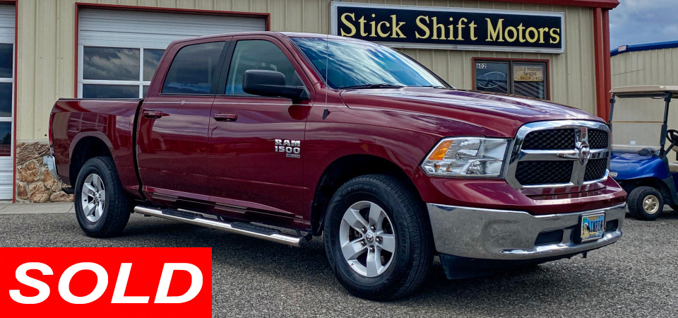 2021 RAM 1500 Classic Pickup Sold Stickshift Motors Cody, WY