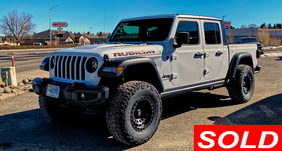 2020 Jeep Gladiator Sold Stickshift Motors Cody, WY