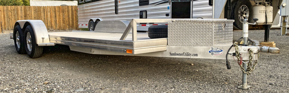 2020 Sundowner Car Hauler Trailer 001 For Sale Stickshift Motors Cody, WY