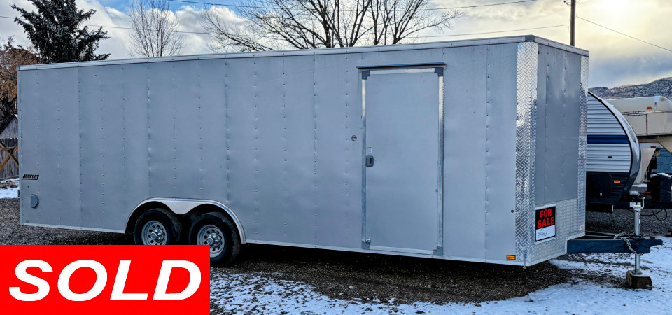 2021 Enclosed Cargo Trailer Sold Stickshift Motors Cody, WY