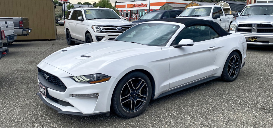2022 Ford Mustang Convertible For Sale at Stickshift Motors Cody, WY